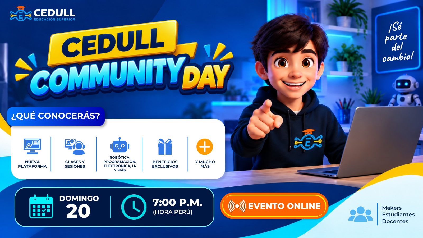Evento sobre la comunidad cedull