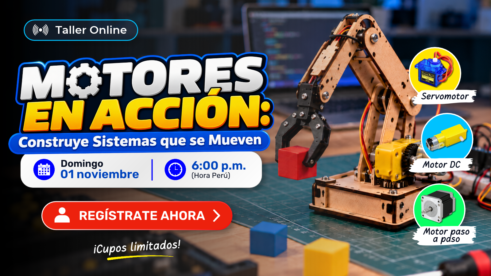 Aprende el control de motores