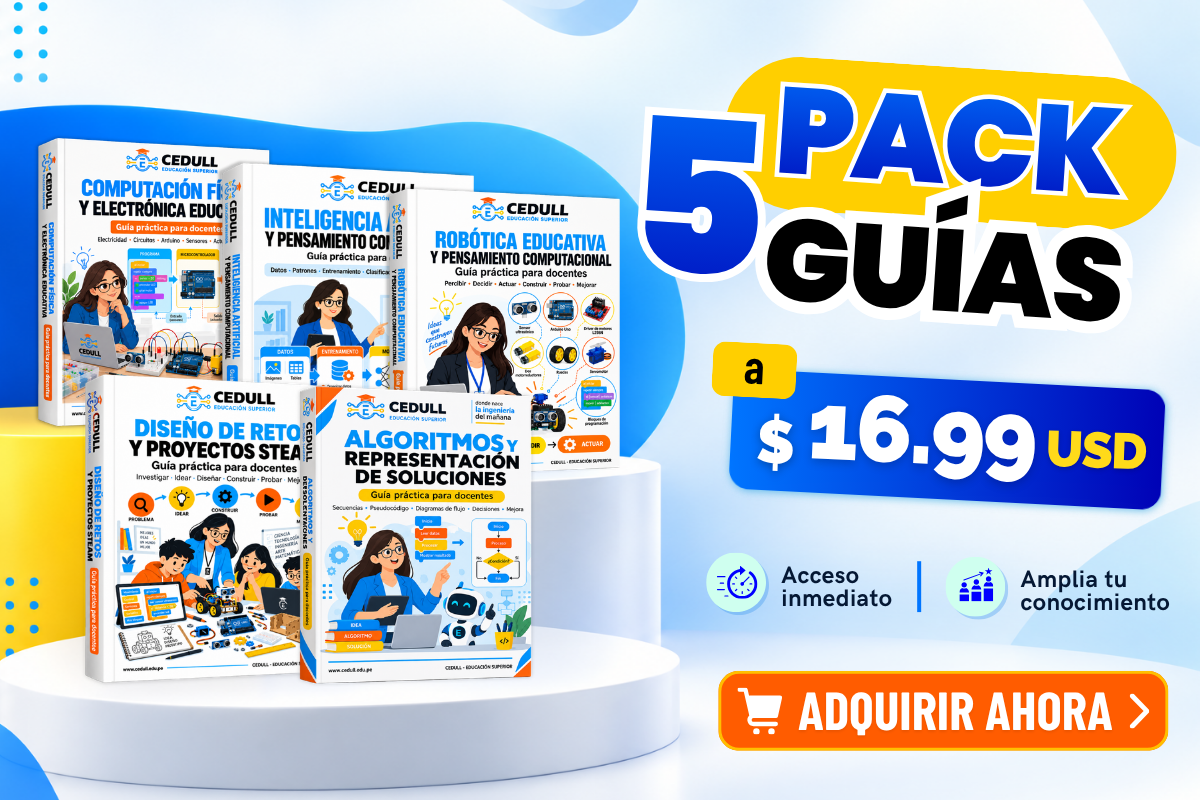 Colección de Robótica Educativa - 5 Guías